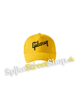 GIBSON - žltá šiltovka