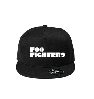 FOO FIGHTERS - Logo Present - čierna šiltovka model "Snapback"
