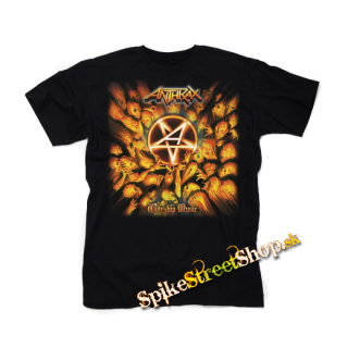 ANTHRAX - Worship Music - čierne detské tričko
