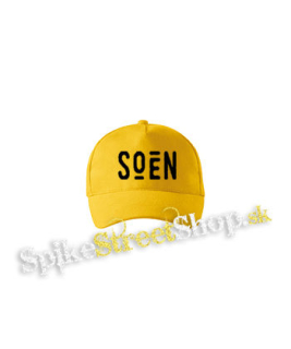 SOEN - Logo - žltá šiltovka