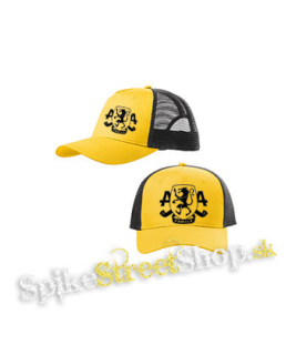 ASKING ALEXANDRIA - Family - žltočierna sieťkovaná šiltovka model "Trucker Cap"