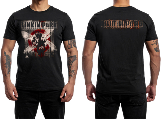LINKIN PARK - Hybrid Theory Vintage Colour - čierne pánske tričko