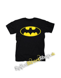 BATMAN - Yellow Logo - pánske tričko