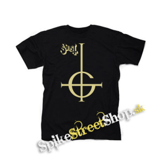 GHOST - Gold Logo - pánske tričko
