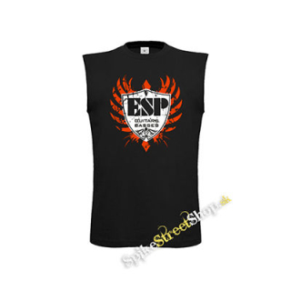 ESP - Guitars, Basses - čierne pánske tričko bez rukávov