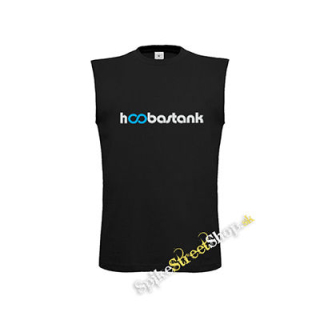 HOOBASTANK - Logo Blue - čierne pánske tričko bez rukávov