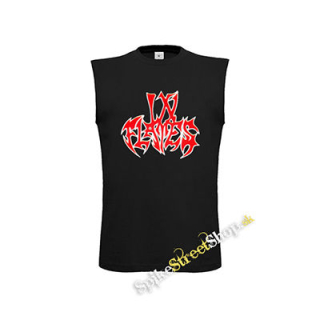 IN FLAMES - Logo Old School - čierne pánske tričko bez rukávov