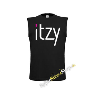ITZY - Logo - čierne pánske tričko bez rukávov