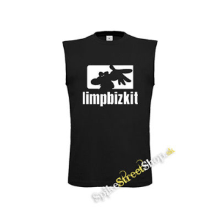 LIMP BIZKIT - Spray Logo - čierne pánske tričko bez rukávov
