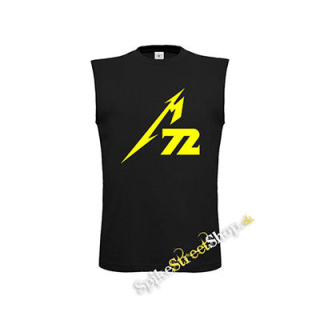 METALLICA - M72 - čierne pánske tričko bez rukávov