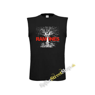 RAMONES - The Family Tree - čierne pánske tričko bez rukávov