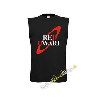 RED DWARF - čierne pánske tričko bez rukávov