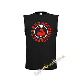 RED HOT CHILI PEPPERS - Duck Logo - čierne pánske tričko bez rukávov