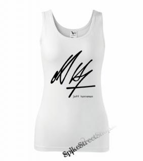 JEFF HANNEMAN - Signature - Ladies Vest Top - biele