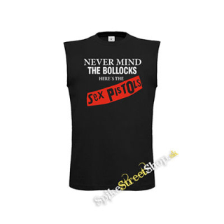 SEX PISTOLS - Never Mind The Bollocks - čierne pánske tričko bez rukávov