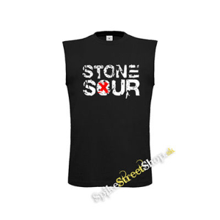 STONE SOUR - Logo - čierne pánske tričko bez rukávov