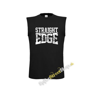 STRAIGHT EDGE - Logo Motive 2 - čierne pánske tričko bez rukávov