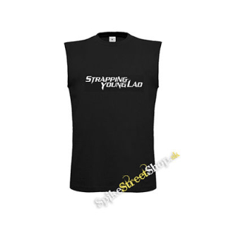 STRAPPING YOUNG LAD - Logo - čierne pánske tričko bez rukávov