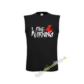 THE WARNING - Logo - čierne pánske tričko bez rukávov