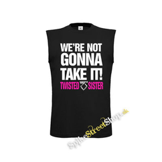 TWISTED SISTER - Were Not Gonna Take It - čierne pánske tričko bez rukávov