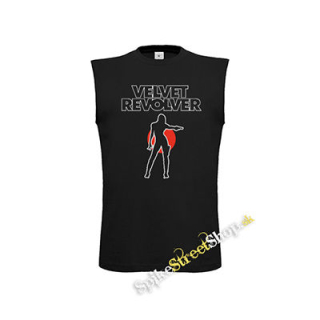 VELVET REVOLVER - Logo - čierne pánske tričko bez rukávov