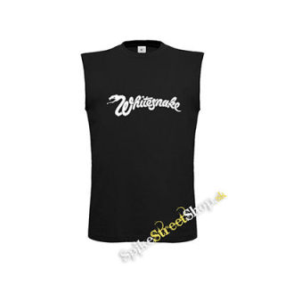 WHITESNAKE - Logo - čierne pánske tričko bez rukávov