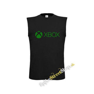 XBOX - Logo Motive 2 - čierne pánske tričko bez rukávov