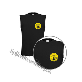 5 SECONDS OF SUMMER - Scribble Logo - čierne pánske tričko bez rukávov