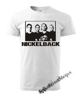NICKELBACK - Band - biele pánske tričko