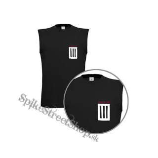 PARAMORE - 3 Bar - čierne pánske tričko bez rukávov