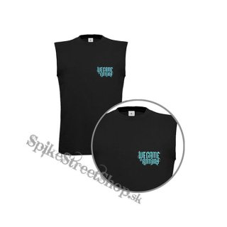 WE CAME AS ROMANS - Cyan Logo - čierne pánske tričko bez rukávov