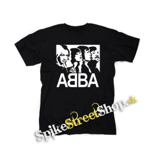ABBA - Band - čierne detské tričko
