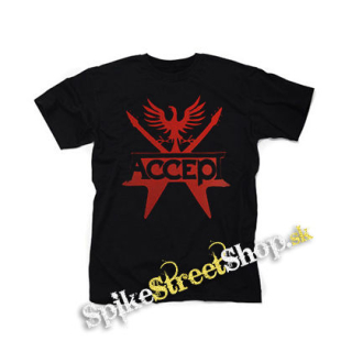 ACCEPT - Red Sign - čierne detské tričko