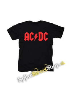 ACDC - Red Logo - čierne detské tričko