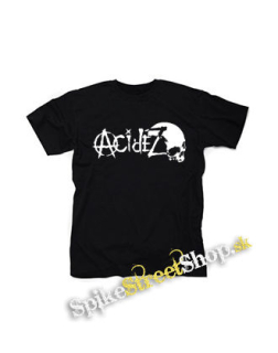 ACIDEZ - Logo - čierne detské tričko