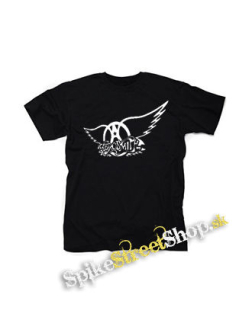 AEROSMITH - Logo Motive 2 - čierne detské tričko