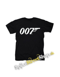 AGENT JAMES BOND 007 - Symbol - čierne detské tričko