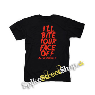 ALICE COOPER - Bite Your Face Off - čierne detské tričko