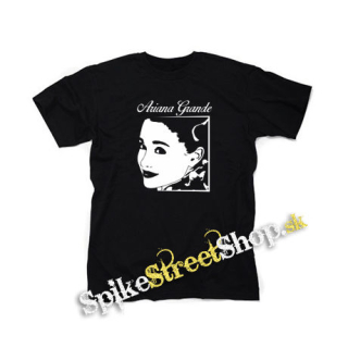 ARIANA GRANDE - Portrait - čierne detské tričko
