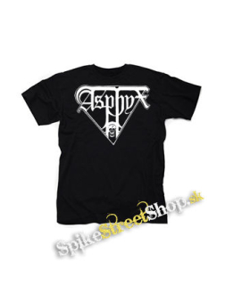 ASPHYX - Logo - čierne detské tričko