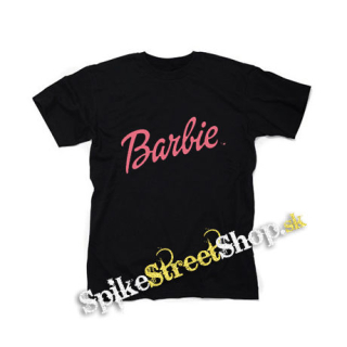 BARBIE - čierne detské tričko