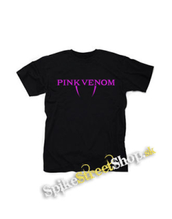 BLACKPINK - Pink Venom - čierne detské tričko