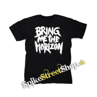 BRING ME THE HORIZON - Painted Logo - čierne detské tričko