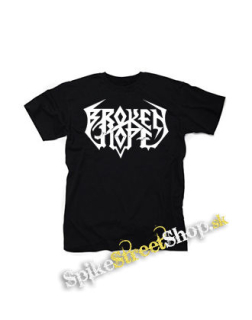 BROKEN HOPE - Logo - čierne detské tričko