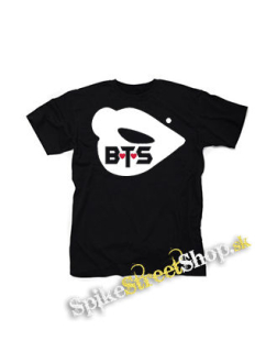 BTS - BANGTAN BOYS - Lips - čierne detské tričko