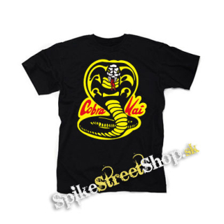 COBRA KAI - Red Logo - čierne detské tričko