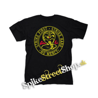 COBRA KAI - Strike First - čierne detské tričko