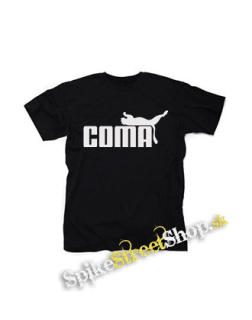 COMA - čierne detské tričko