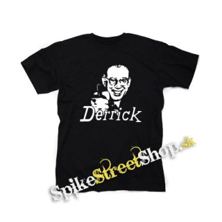 DERRICK - čierne detské tričko