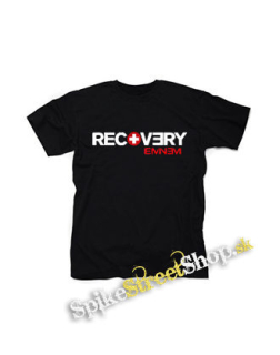 EMINEM - Recovery - čierne detské tričko